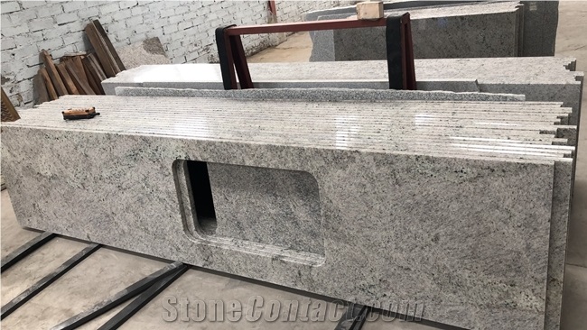 New Kashmir White Kitchen Countertops