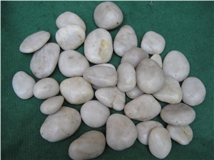 White Garden River Stone, Washed Pebbles