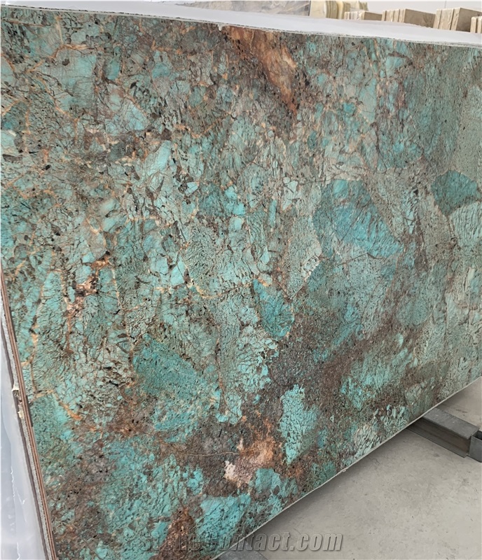 Amazzonite Granite,Amazonita Green Blue Slabs&Tile
