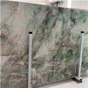 Emerald Green Stone,Pampers Rambo Quartzite Slabs