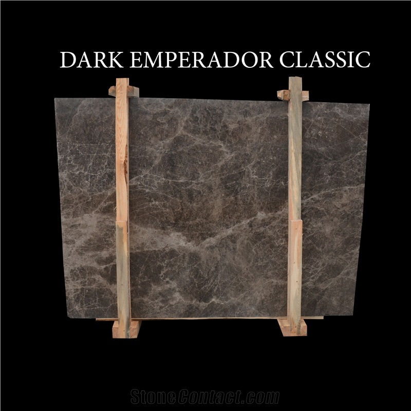 Dark Emperador Classic Turkish Marble Slabs