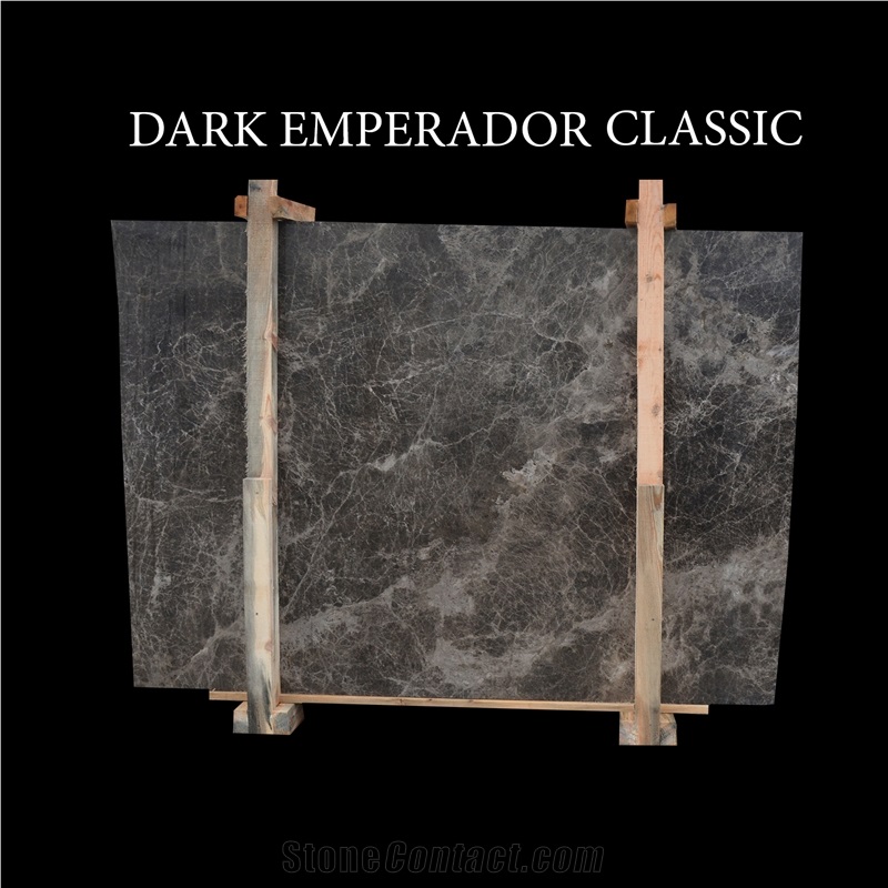 Dark Emperador Classic Turkish Marble Slabs