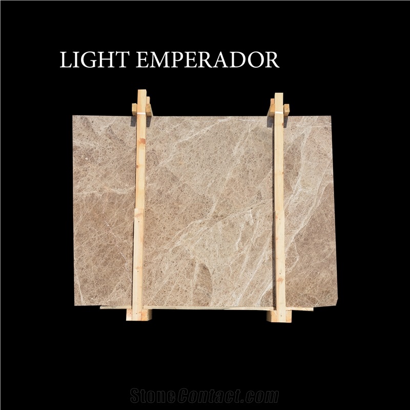 Light Emperador, Brown Turkish Marble Slabs &Tile