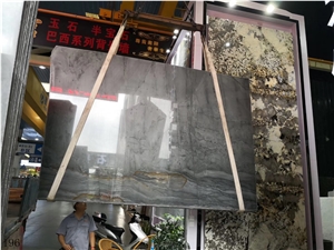 Allure Silver Marble Allure Shadow Slab in China