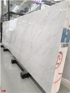 Bianco Statuario White Marble Slab in China Market