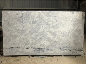 China Arctic Ocean Marble Slab Wall Floor Tile Use