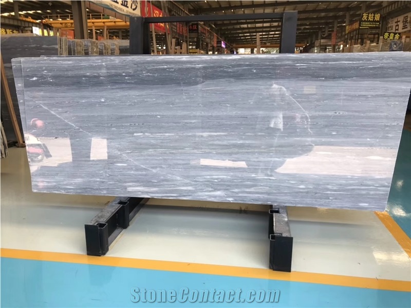 China Blue Sands Marble Palissandro Slab Wall Tile