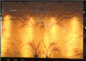 China Honey Onyx Slabs Wall Tiles Stone Cladding