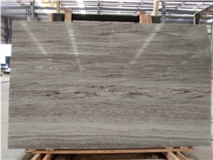 Crystal Wood Vein Marble Stone Slabs Floor Tiles