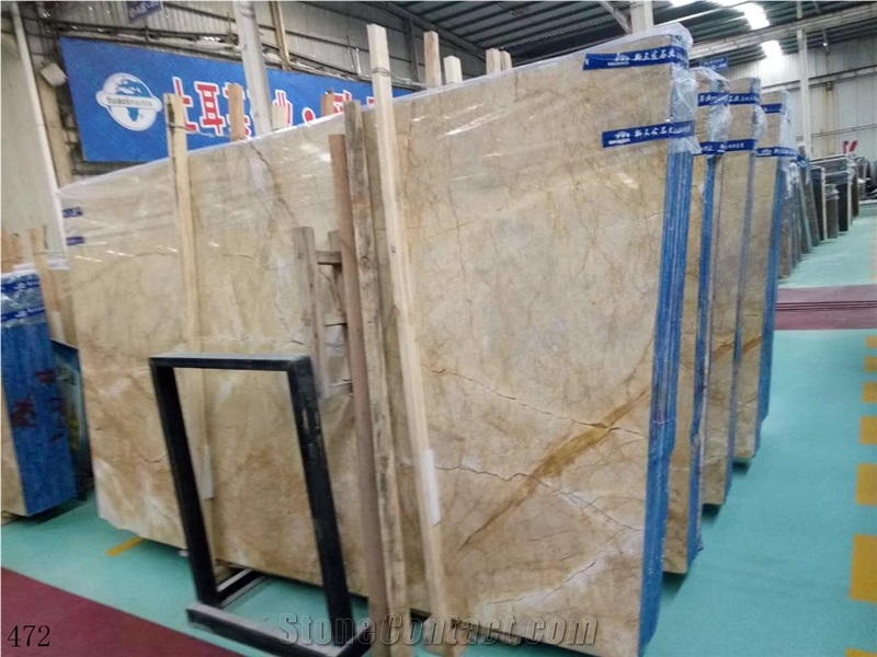 Golden River Marble Yellow Gold Marble Slab Stone