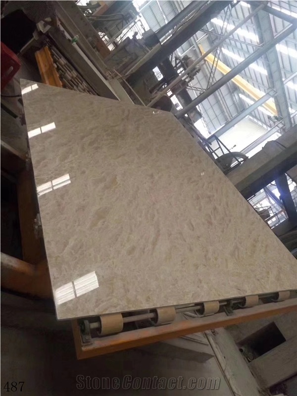 Iran Abade Filetto Phantom Beige Marble Slab Tile