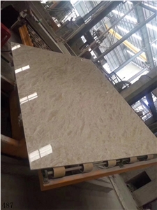 Iran Abade Filetto Phantom Beige Marble Slab Tile
