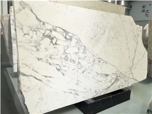 Italy Calacatta Carrara White Marble Slabs