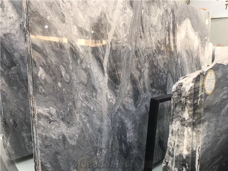 Italy Florence Grey Marble Big Slabs