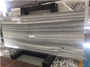 Italy Gris Anasol Macael Marble Grey Wood Slab