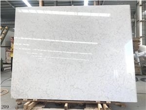 Kemalpasa Yage White Marble Slab Wall Application