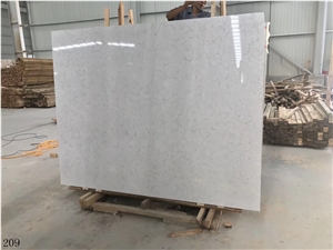 Kemalpasa Yage White Marble Slab Wall Application