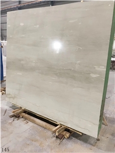 Manolya Beige Marble Grey Stone Slab in China