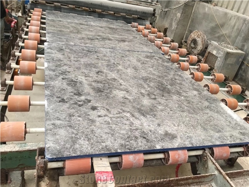 Oscar Ash Gray Marble Slabs Polished Floor Tiles