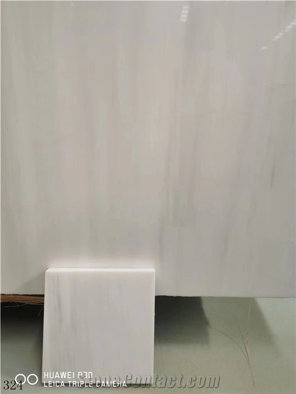 Star White Marble Polar White Slab Interior Use Floor Tile