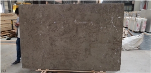 Turkey Latte Grey Marble Slab for Countertop Use