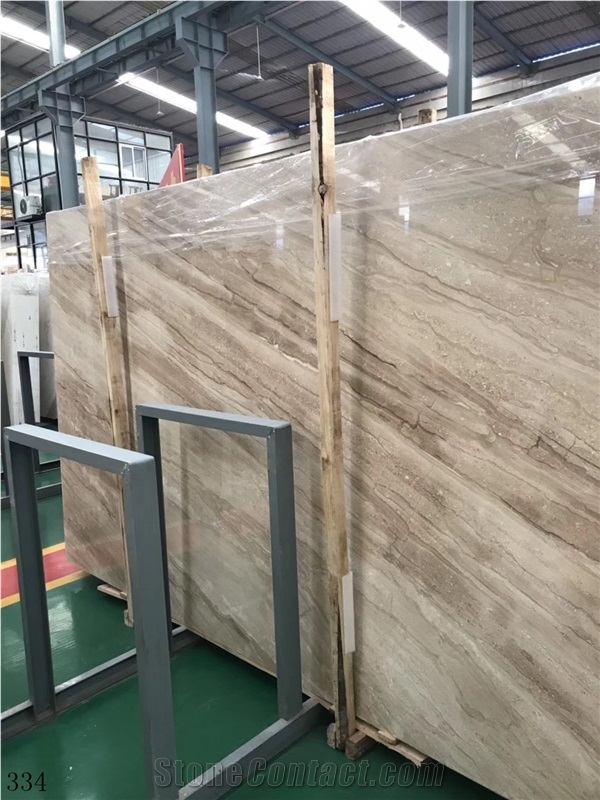 Turkish Dino Beige Marble Reale Slab in China