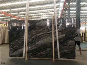 Venice Gold Brown Marble Slab in China Market