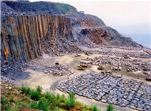 Vietnam Black Basalt Slabs & Tiles Wall Cladding