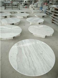 Arabescato Arni Marble Cafe Tabletops Countertops