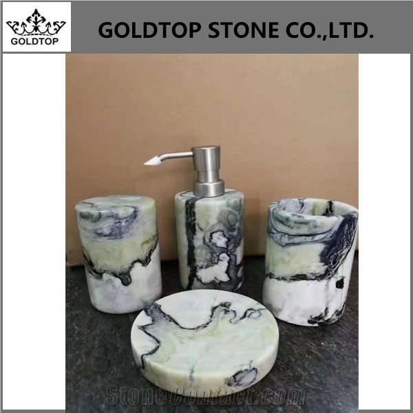 Bathroom Accessories Set Marble for High End Hotel