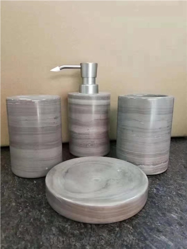 Bathroom Accessories Set Marble for High End Hotel