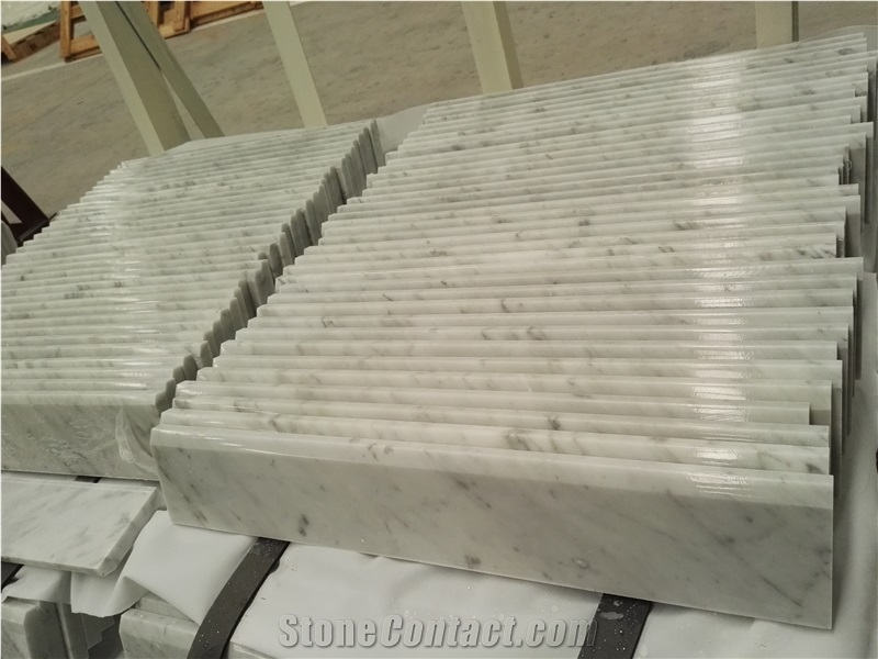 Bianco Carrara White Skirting for Flooring Tiles