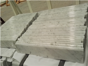 Bianco Carrara White Skirting for Flooring Tiles