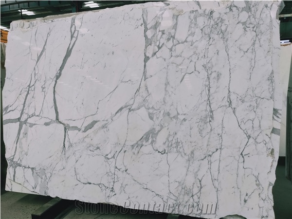 Calcatta White Marble Statuary White Slabs & Tiles