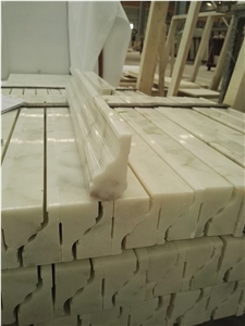 Cream Delicato Marble Skirting for Flooring Tiles
