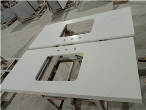 Engineered/Artificial White Volakas Marble Quartz
