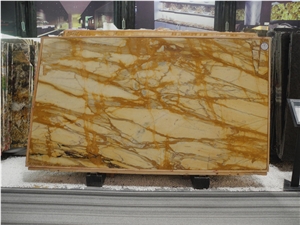 Giallo Siena Yellow Marble Slabs for Wall Floor