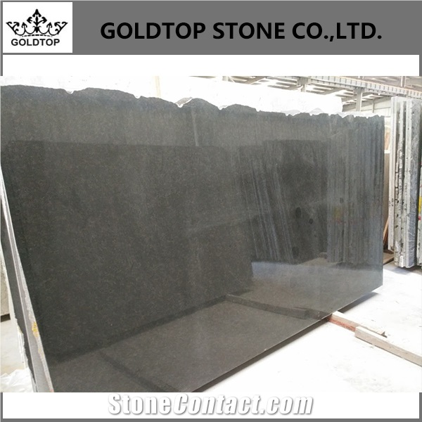 Goldtop Zimbabwe Black Granite Nero Granite Slabs