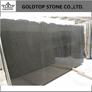 Goldtop Zimbabwe Black Granite Nero Granite Slabs