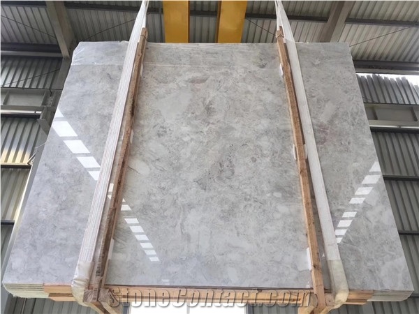 Gray Marble Polished Slabs Flooring for Flooring