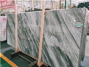 Greece Venice Blue Marble Slabs &Tiles Bookmatched