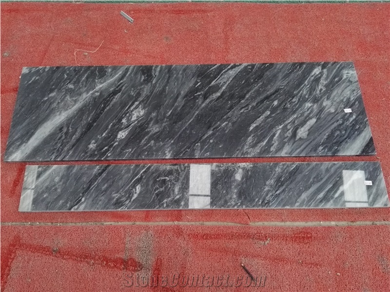 Italy Carrara Nuvolato Classico Gray Polished Slab