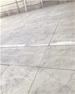 Italy Carrara White Marble Slabs and Tile Polished
