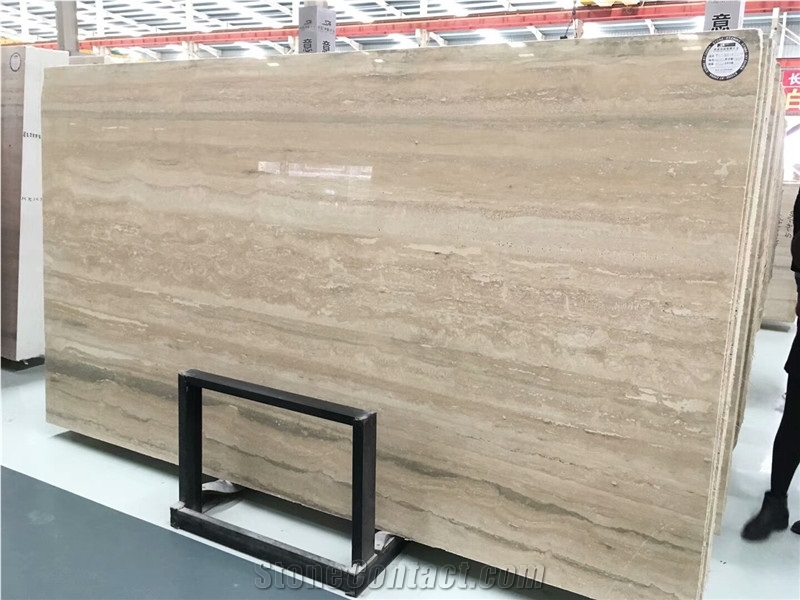 Italy Silver Grey Travertine Slabs and Tiles