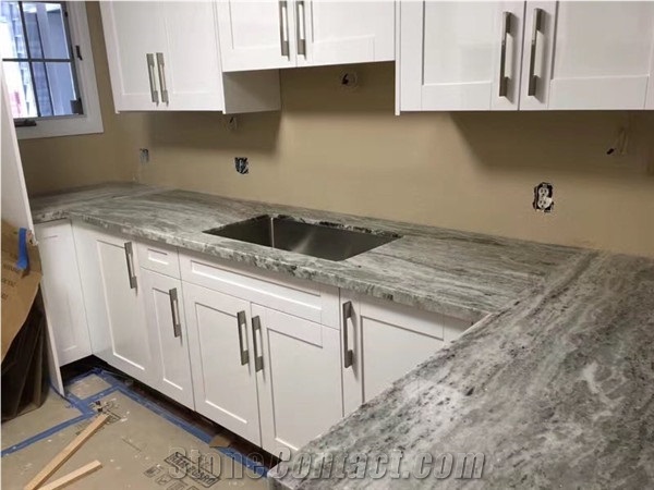 Natural Stone Fantasy Brown Kitchen Countertops from China ...