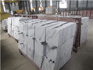 Polished Guangxi White Marble Tiles for Foloor