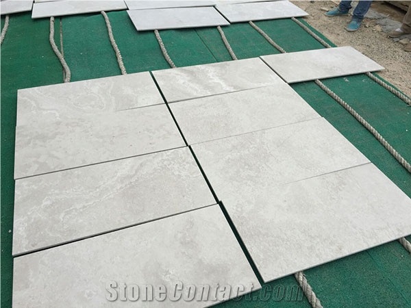 Polished White Wood Marble(Cross Cut)Slabs&Tiles