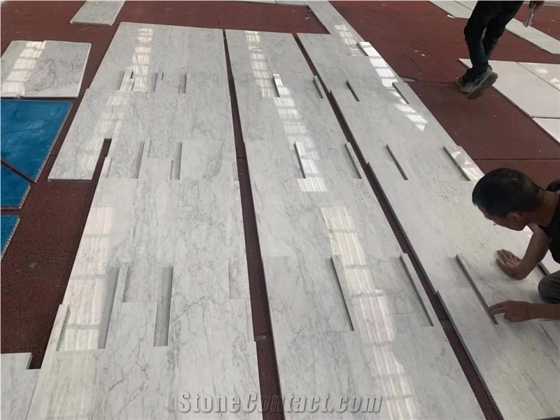 Statuario Carrara Marble Aluminum Honeycomb Panel