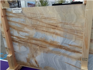 Exotic Gold Marble Slabs, Tiles