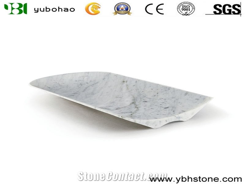 Bianco Carrara/Polished Marble Dining Accessory
